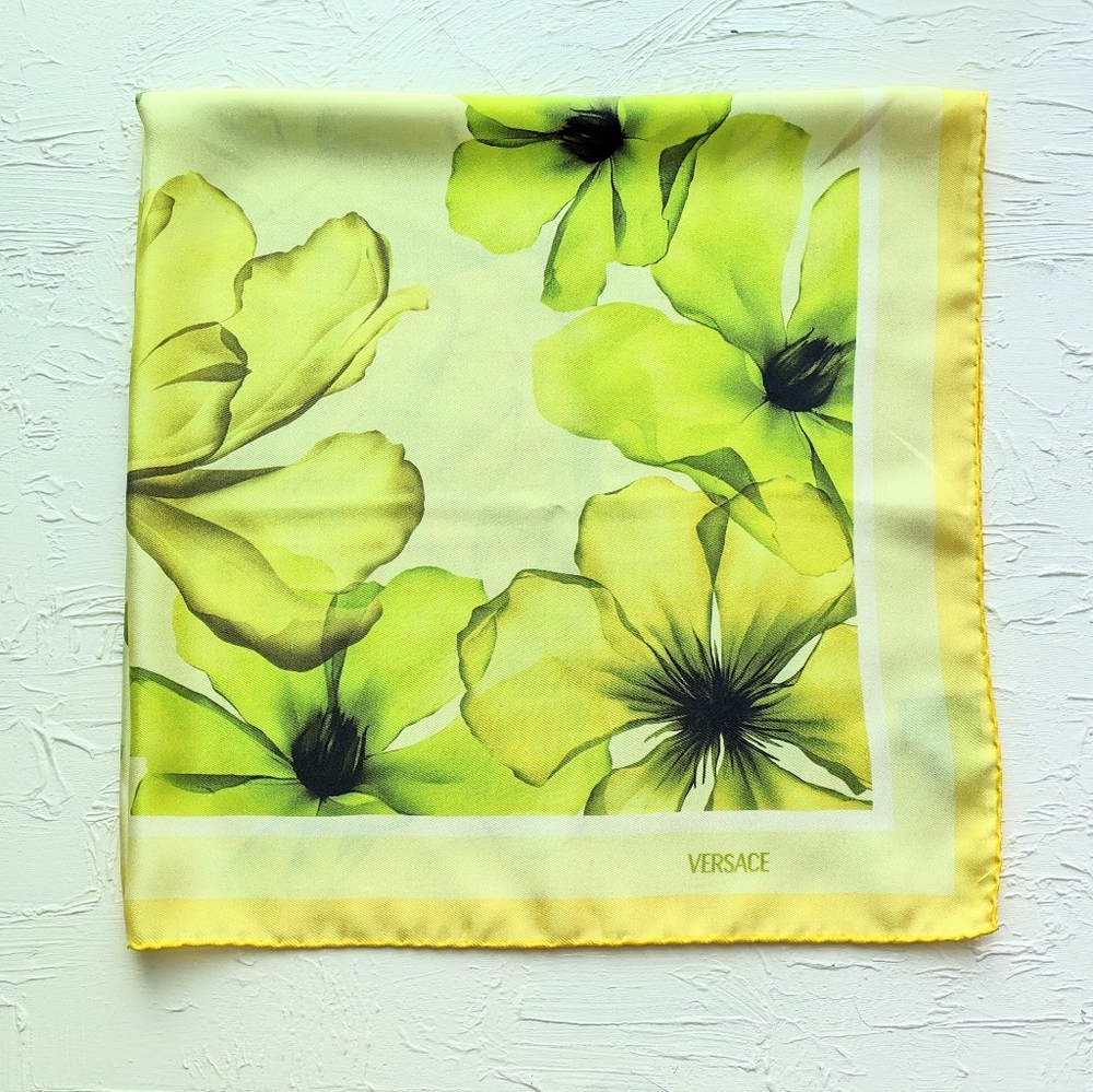 Versace silk scarf